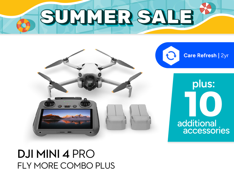 DJI Mini 4 Pro Ultimate Combo + Care Refresh